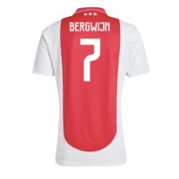 Camisa de Futebol Ajax Steven Bergwijn #7 Equipamento Principal 2024-25 Manga Curta